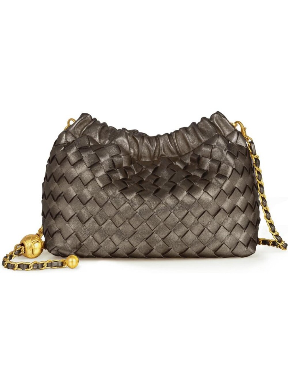 Trendy Woven Crossbody Bag & Evening Purse | Chic Dumpling Clutch & Hobo Bag